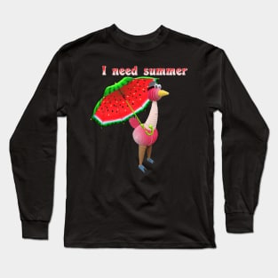 I need summer Long Sleeve T-Shirt